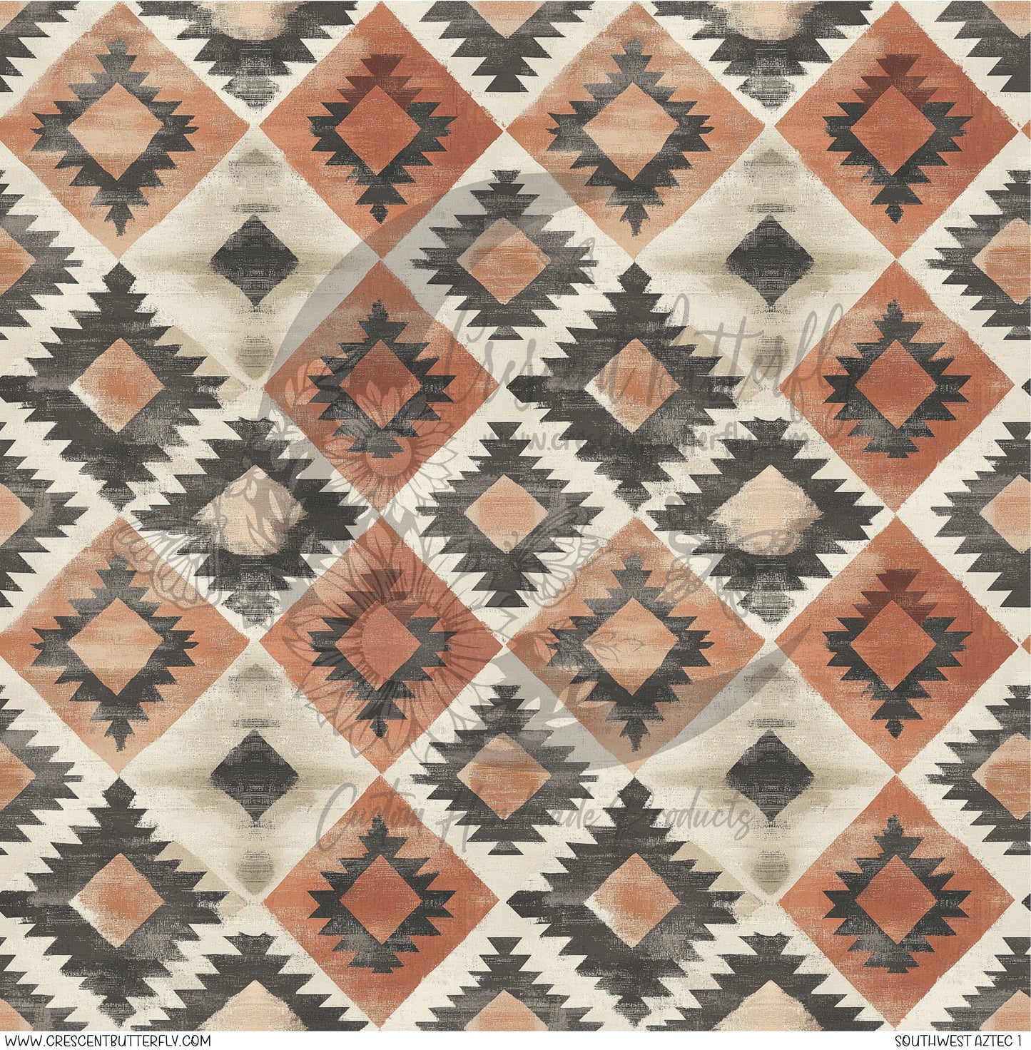 Southwest Aztec 1 Printed Vinyl Sheet/Wrap