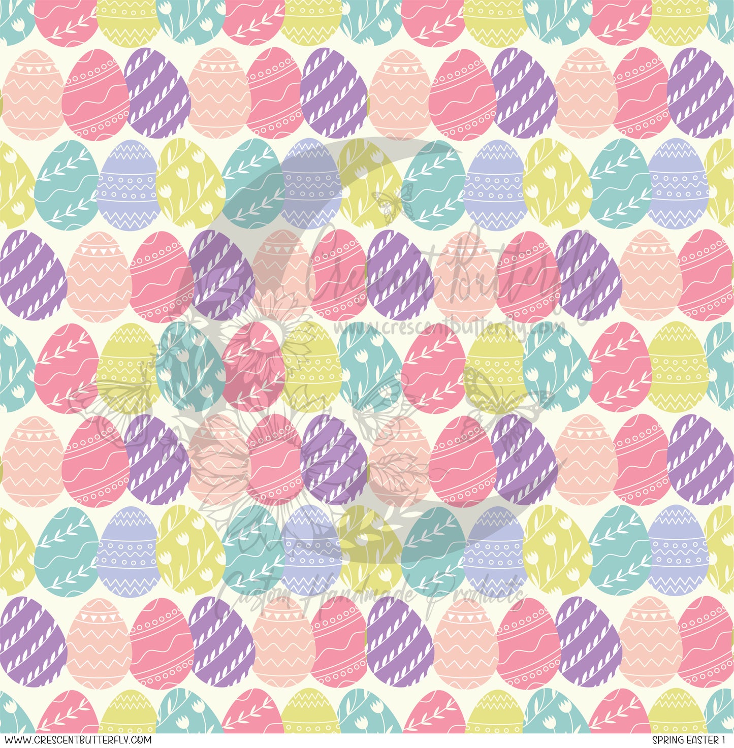 Spring Easter 1 Printed Vinyl Sheet/Wrap