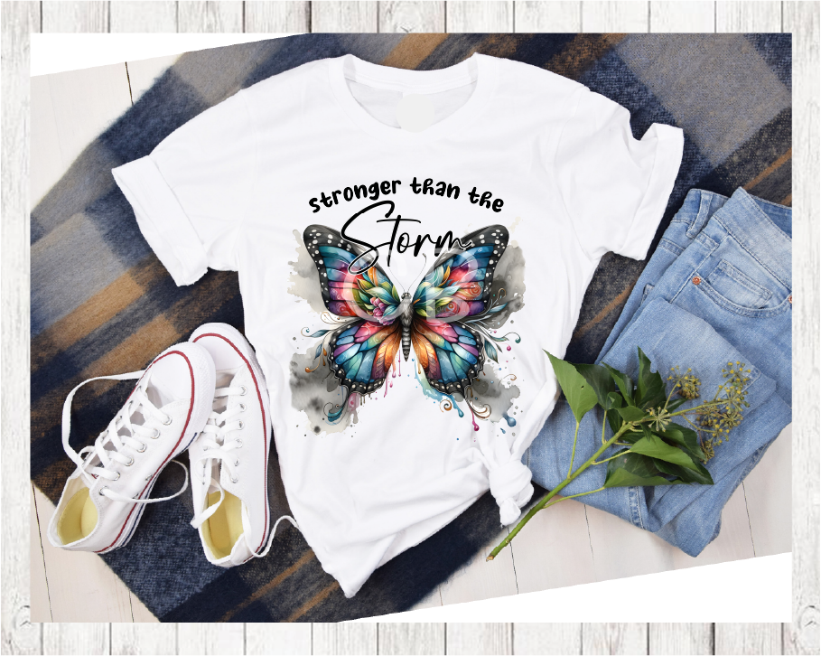 Stronger Than The Storm Short Sleeve T-shirt