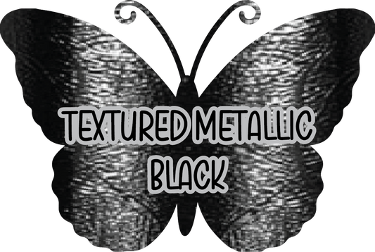 Textured Black Pre-Cut Pinstripe Vinyl Sheet