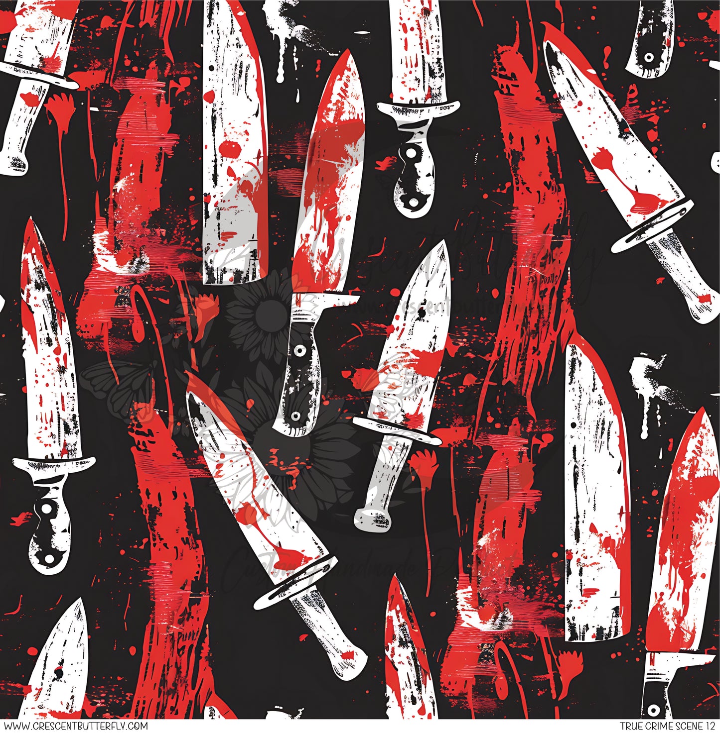 True Crime Scene 12 Printed Vinyl Sheet/Wrap
