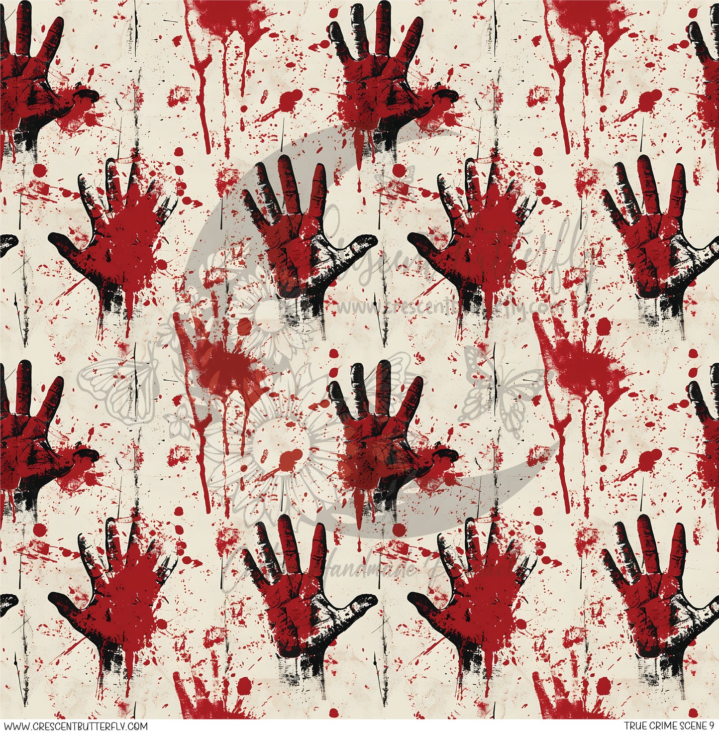 True Crime Scene 9 Printed Vinyl Sheet/Wrap