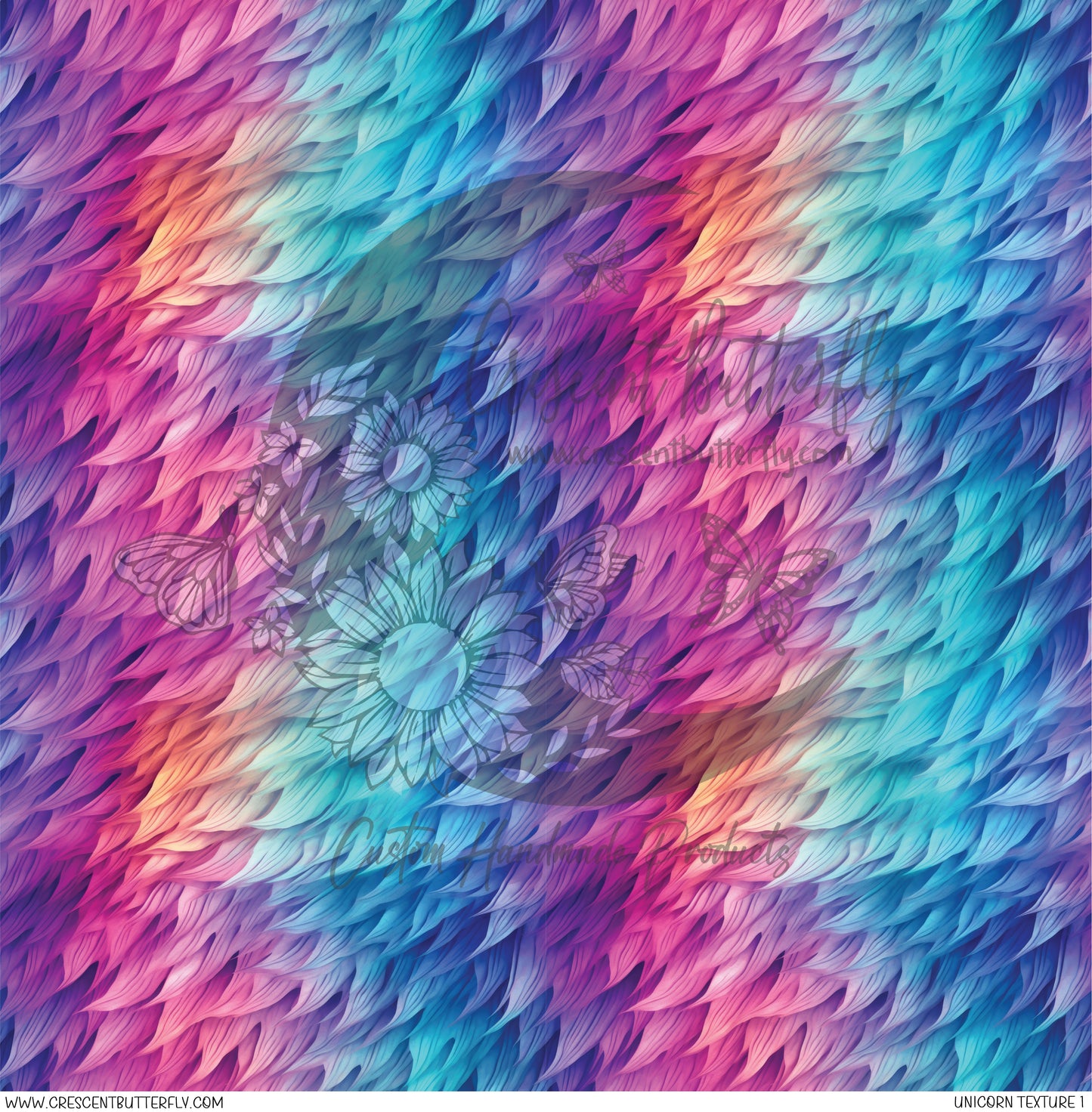 Unicorn Texture 1 Printed Vinyl Sheet/Wrap