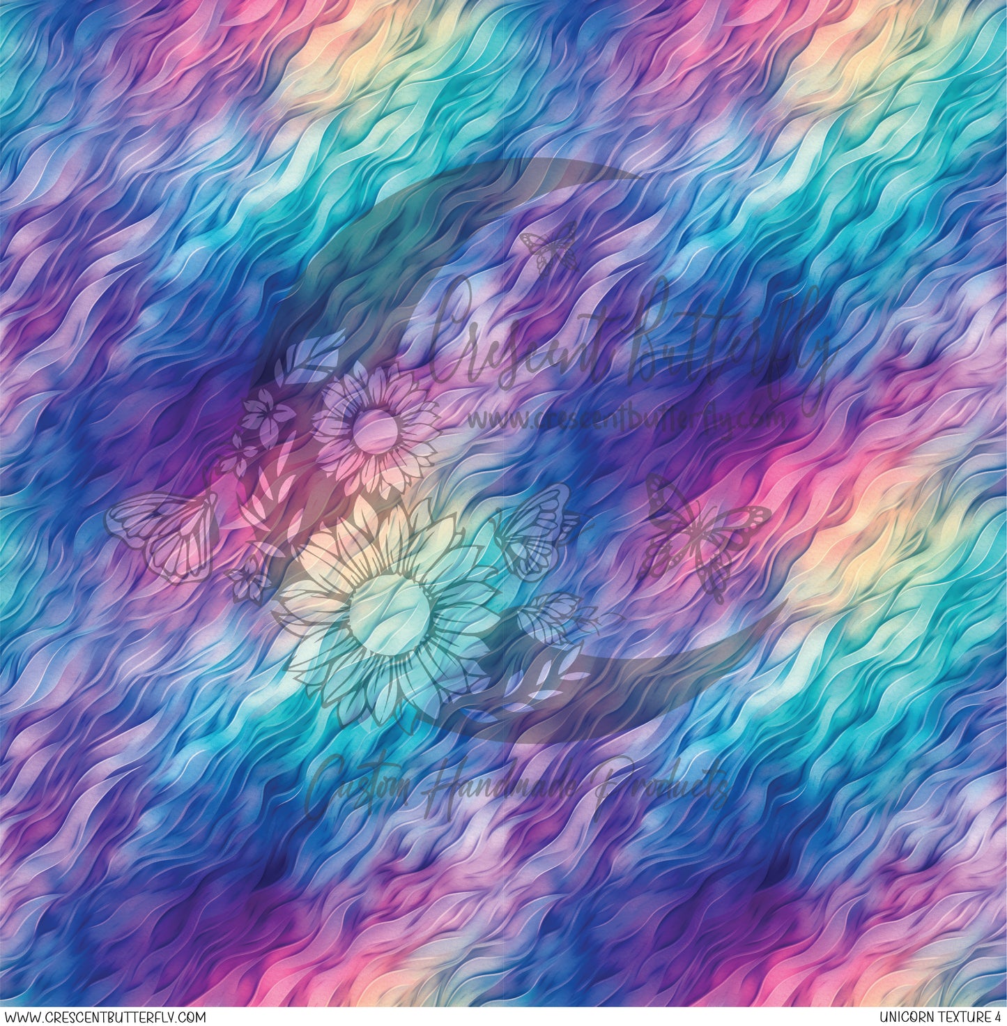 Unicorn Texture 4 Printed Vinyl Sheet/Wrap