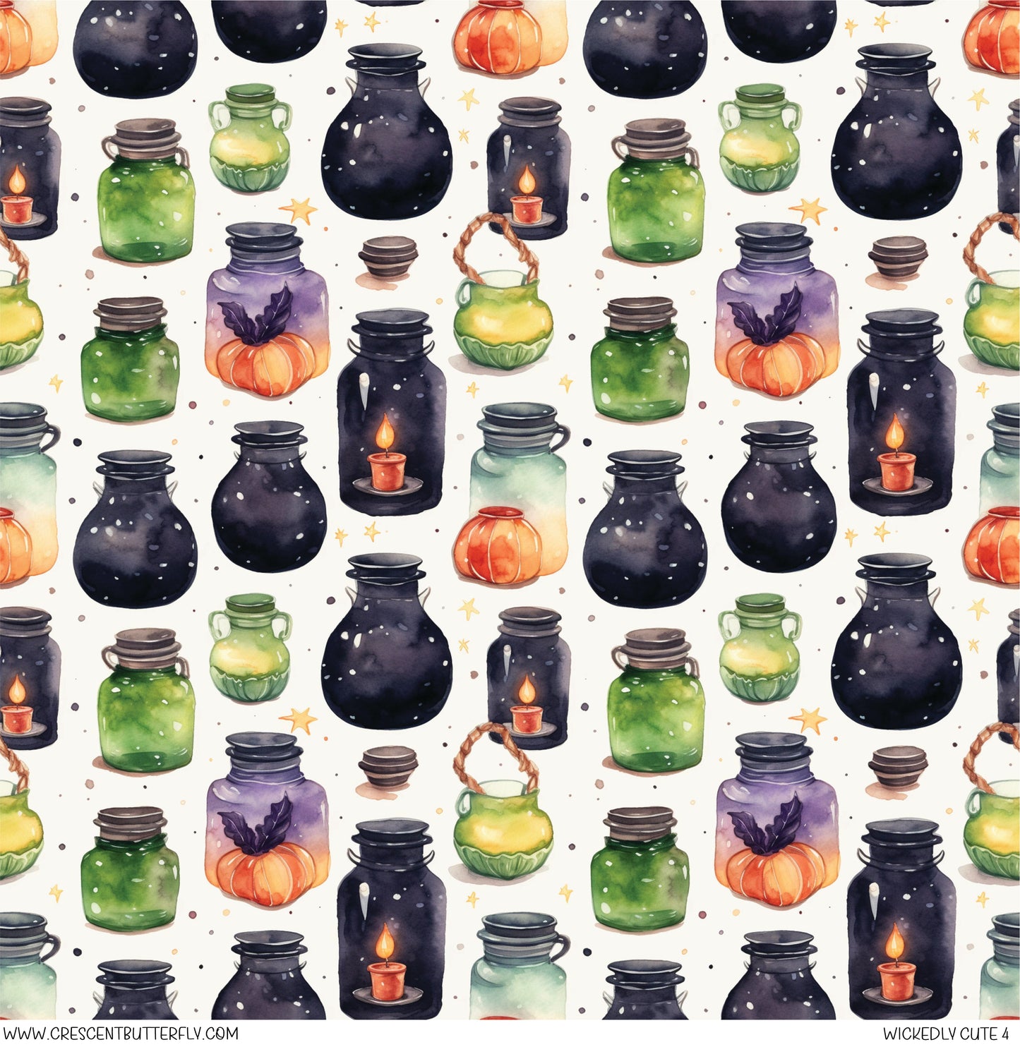 Wickedly Cute 4 Printed Vinyl Sheet/Wrap