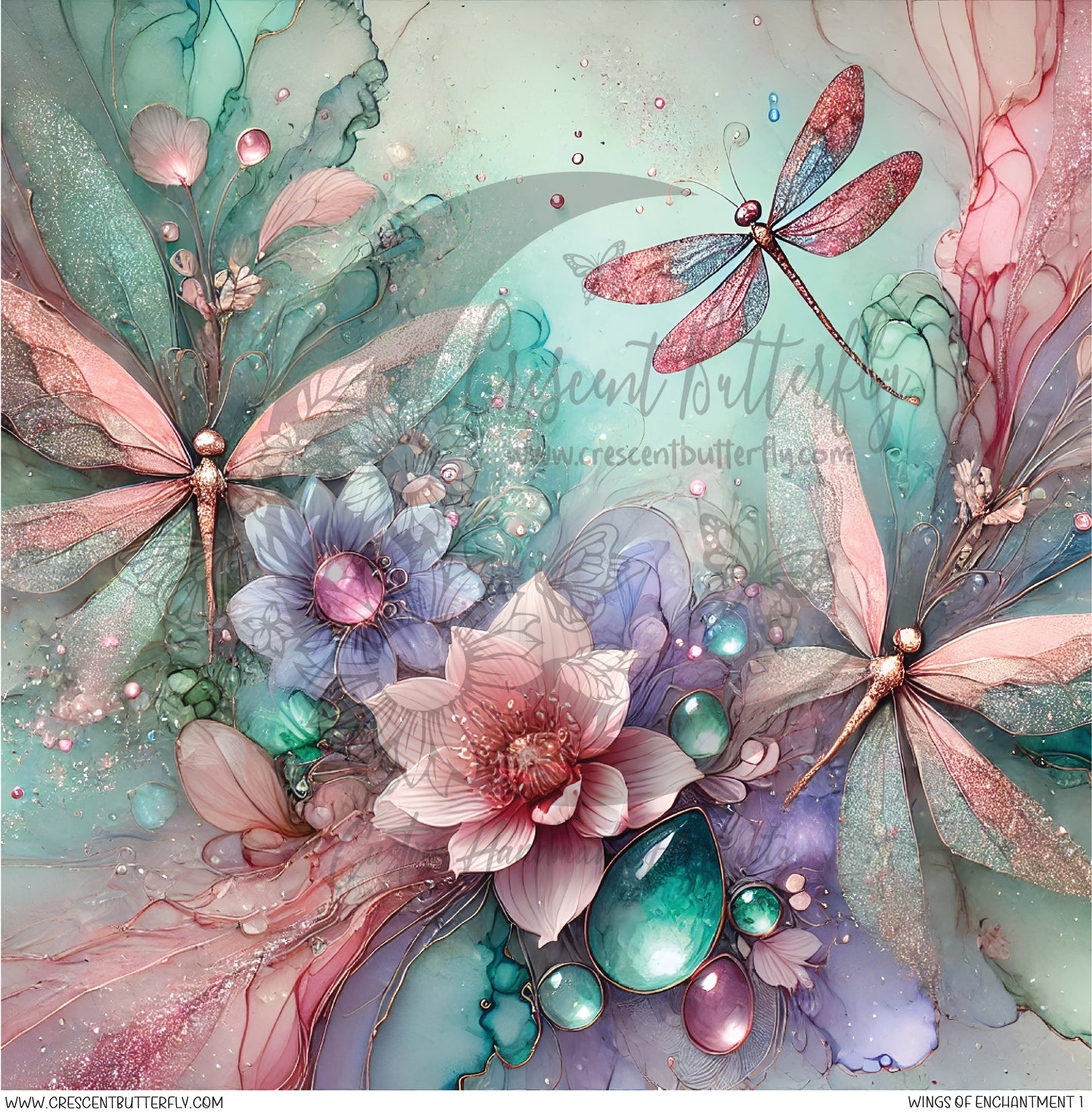 Wings of Enchantment 1 Printed Vinyl Sheet/Wrap