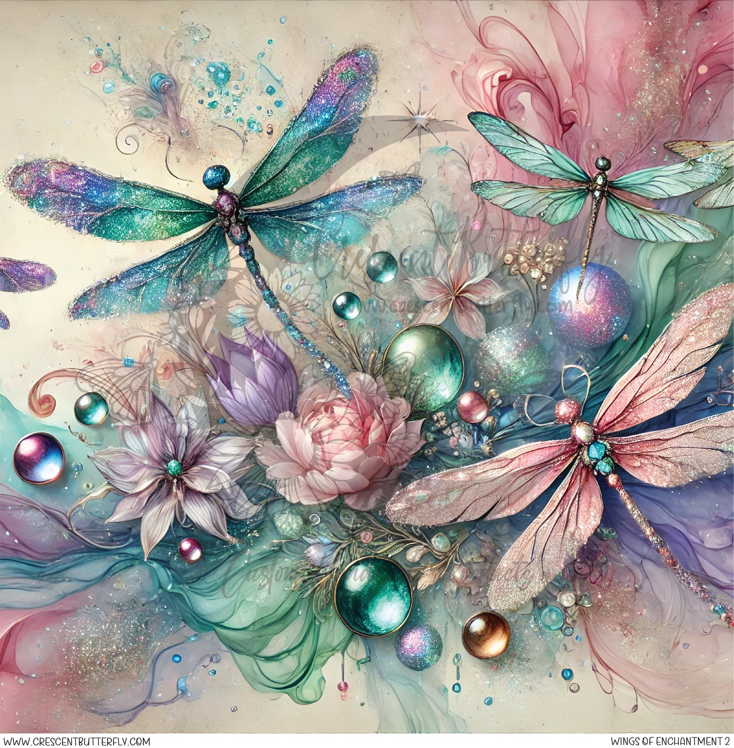 Wings of Enchantment 2 Printed Vinyl Sheet/Wrap