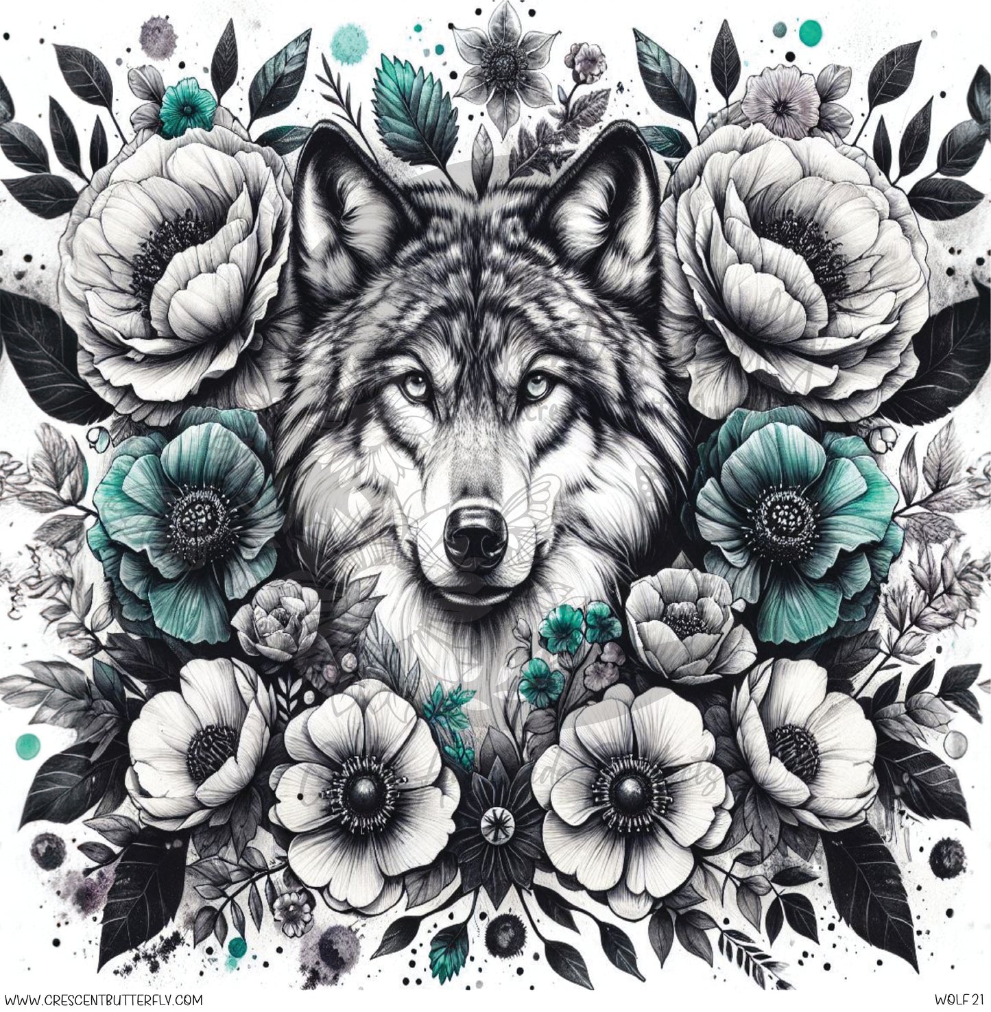 Wolf 21 Printed Vinyl Sheet/Wrap