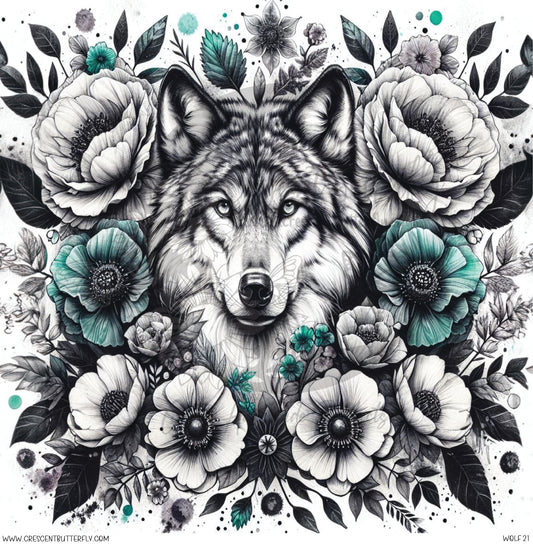 Wolf 21 Printed Vinyl Sheet/Wrap