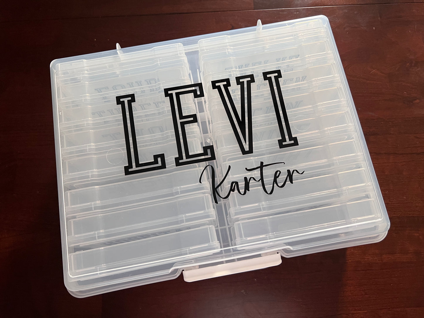 Personalized Photo Keeper Storage Box