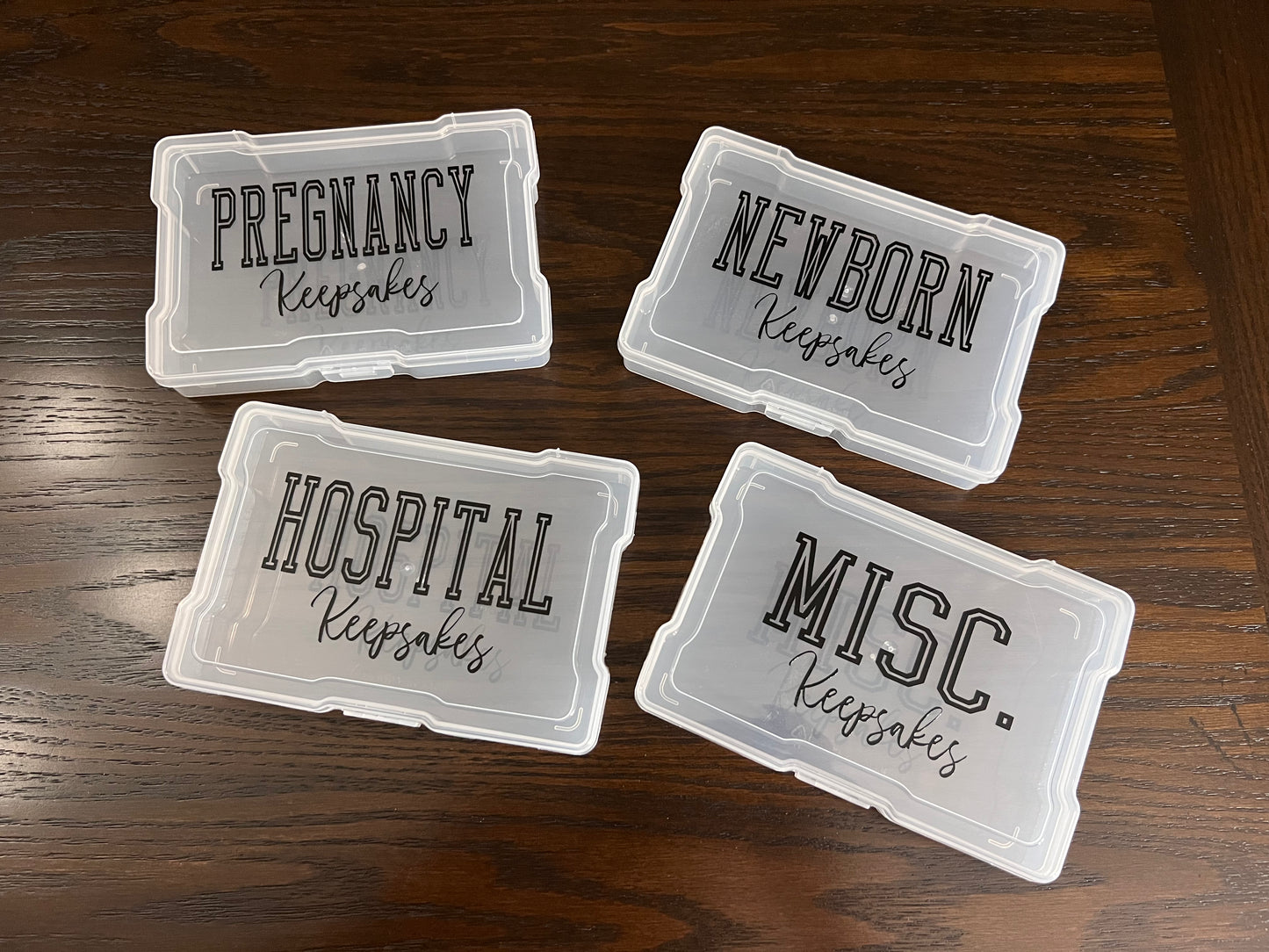 Personalized Photo Keeper Storage Box