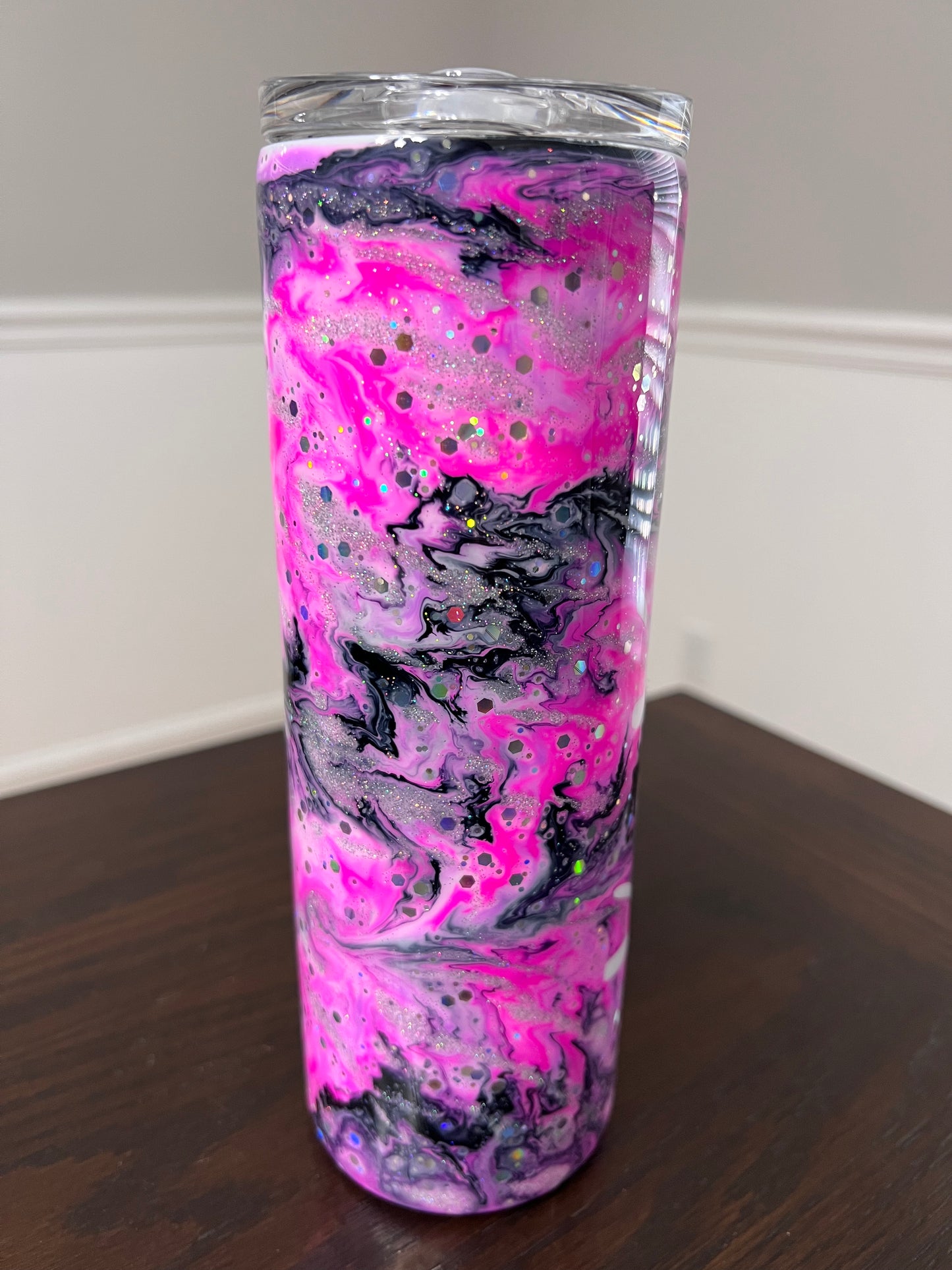 Pink Surprise 20oz Skinny Tumbler-Pre Made-RTS