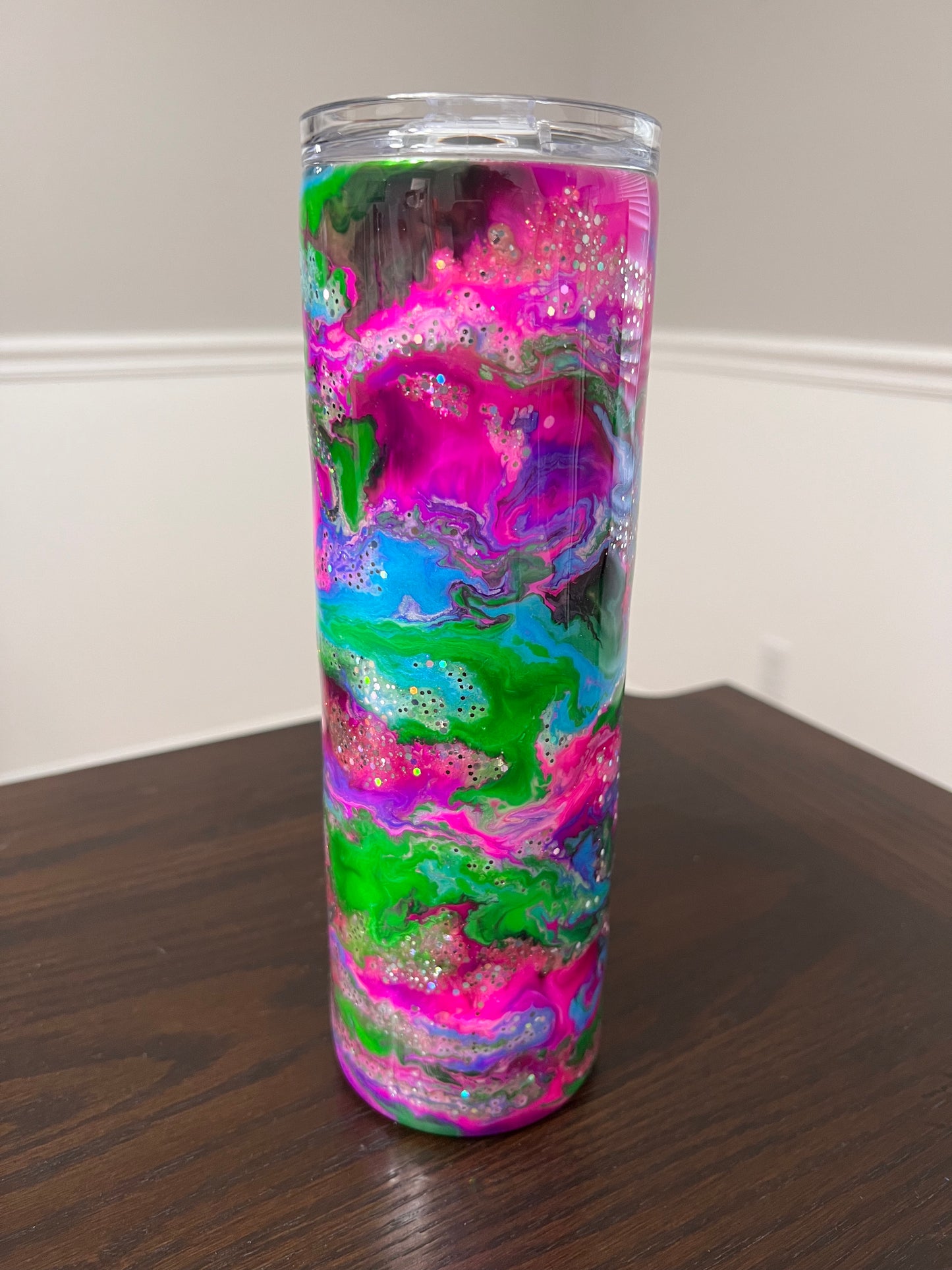 Starburst 30oz Skinny Tumbler-Pre Made-RTS
