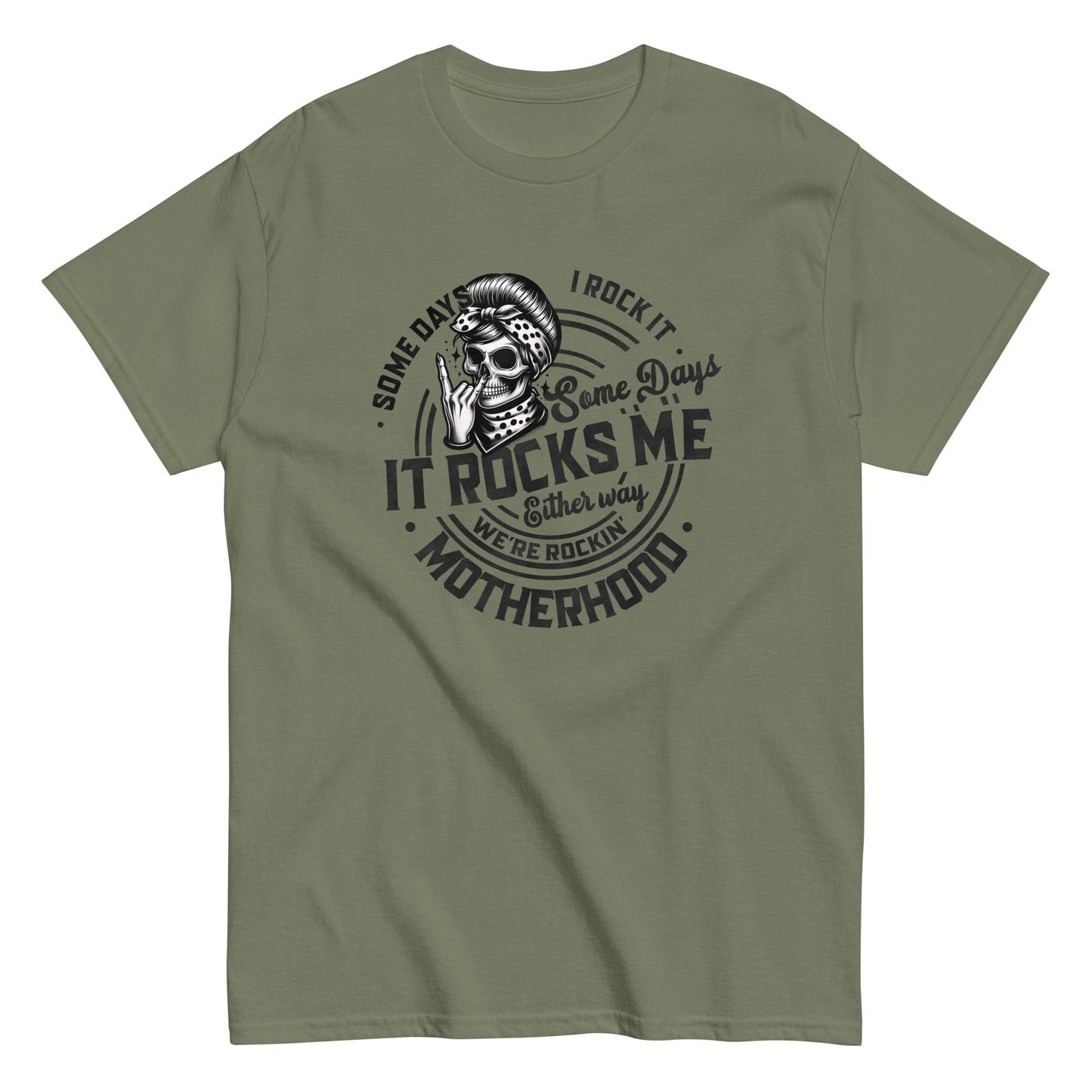 Some Days I Rock It Unisex classic tee