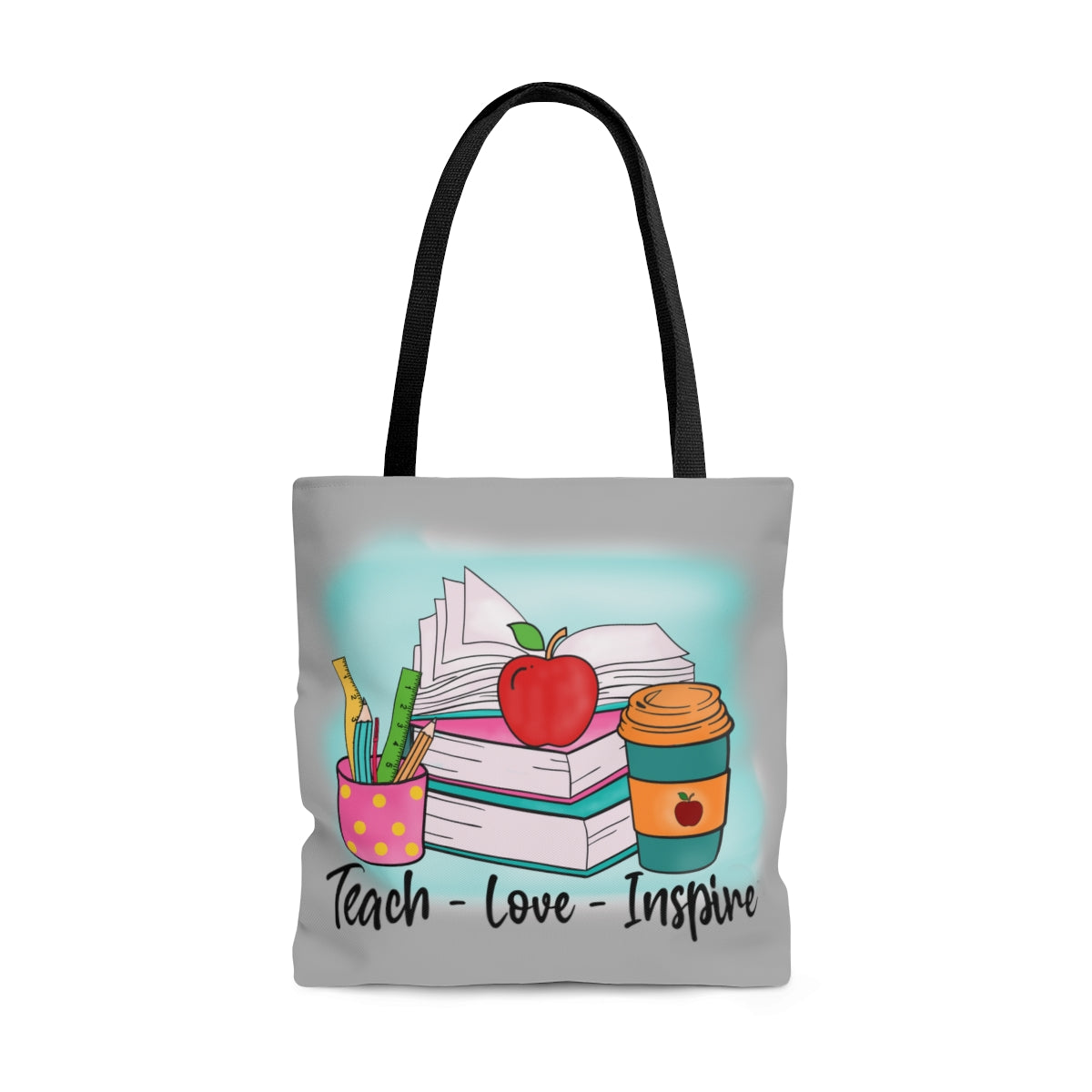 Teach Love Inspire Teacher Tote Bag