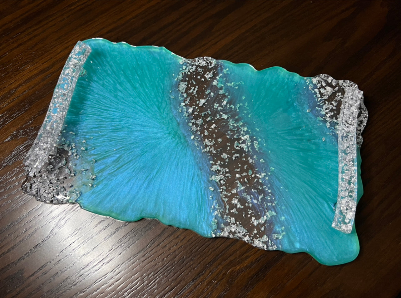 Custom Color Options Vanity Tray w/ Handles