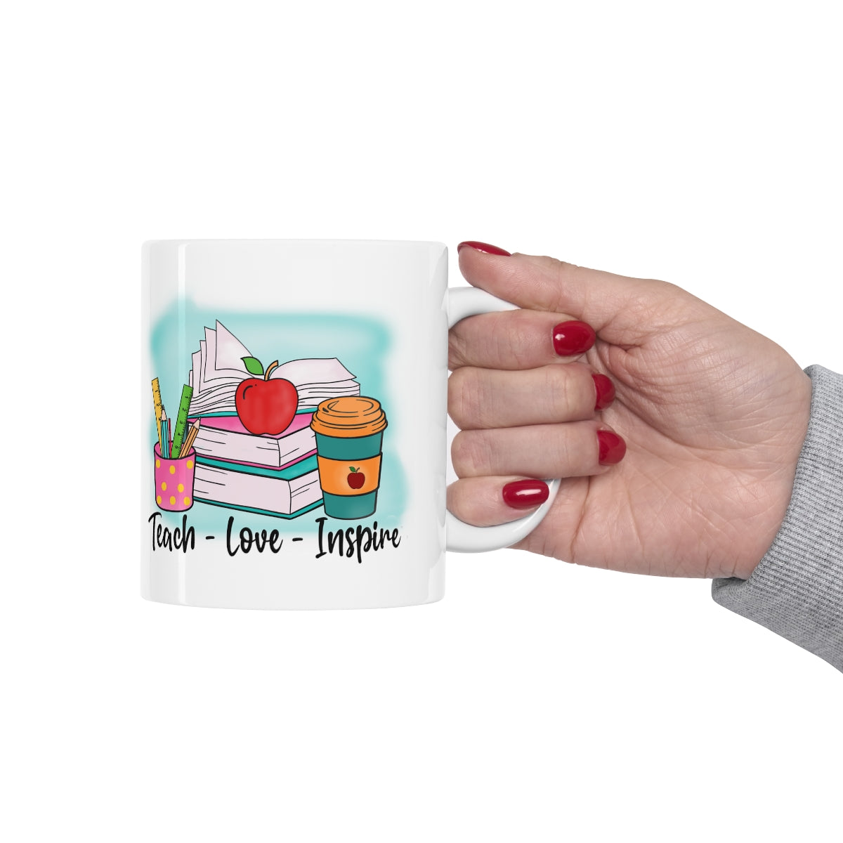 Teach Love Inspire Coffee Mug 11oz