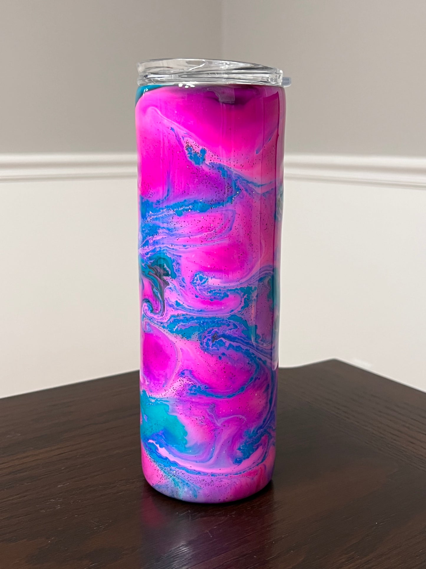 Crescent Girls Creation 20oz Skinny Tumbler-Pre Made-RTS