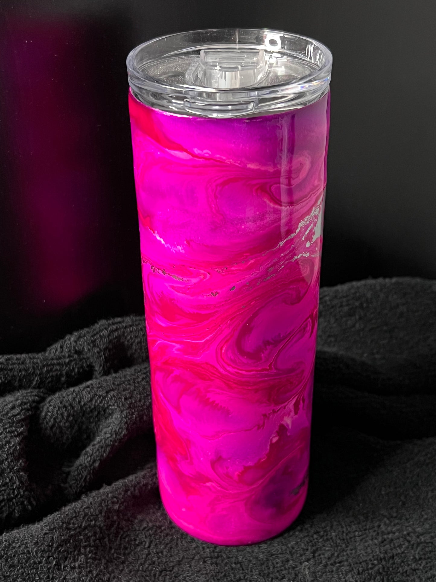 Southern Girl Pink 20oz Skinny Tumbler-Pre Made-RTS