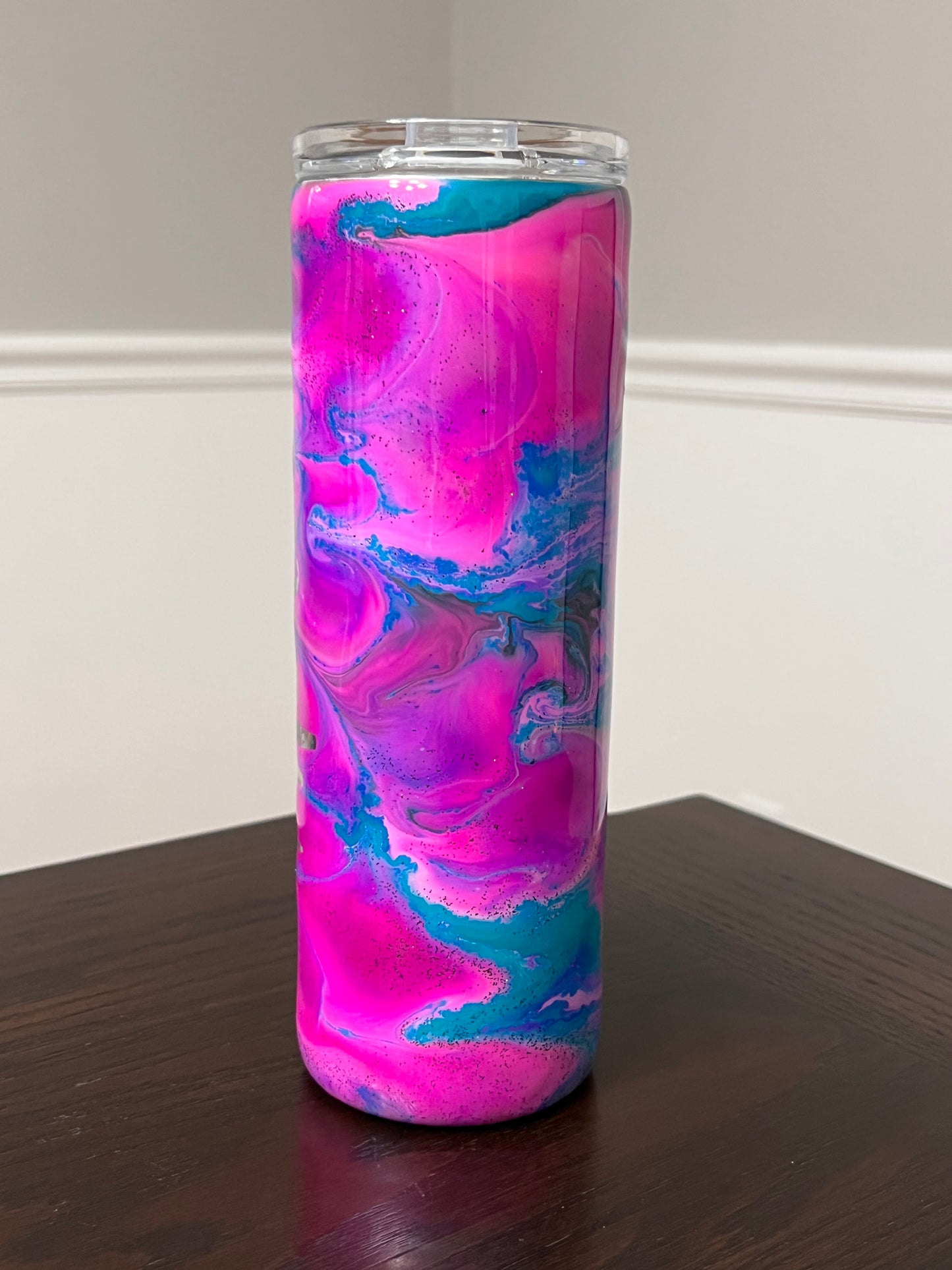 Crescent Girls Creation 20oz Skinny Tumbler-Pre Made-RTS
