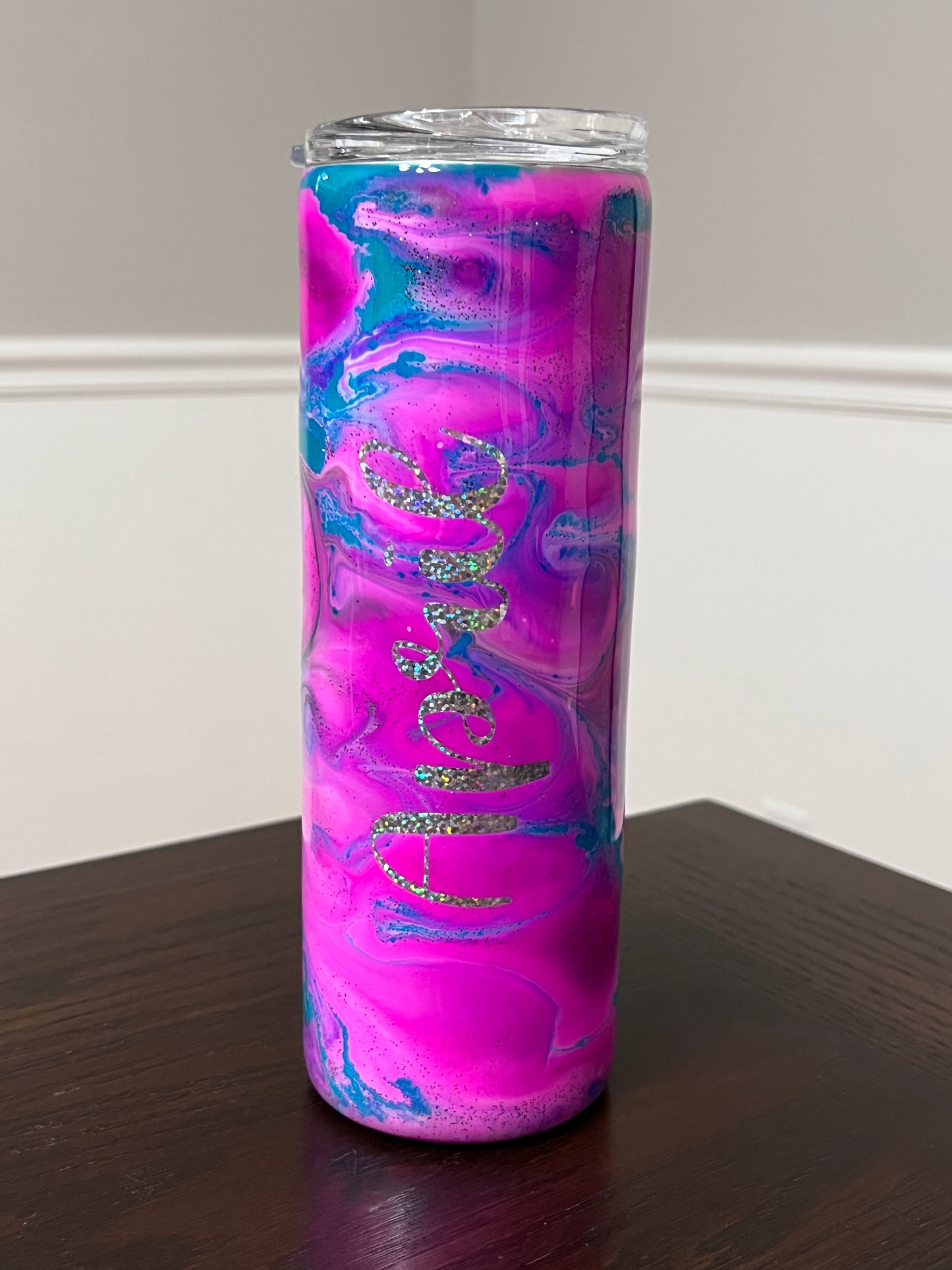 Crescent Girls Creation 20oz Skinny Tumbler-Pre Made-RTS
