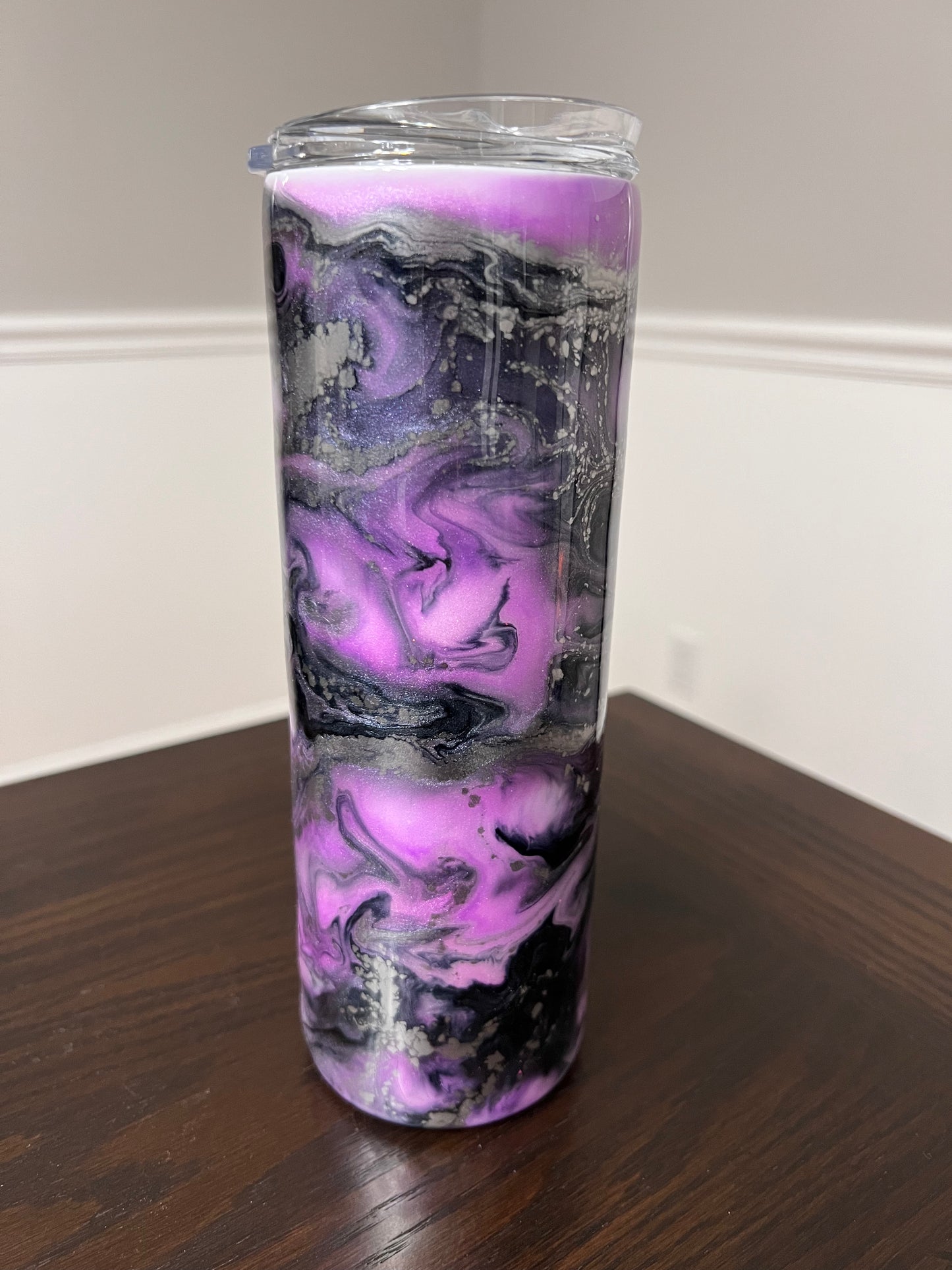Lavender Dreams 20oz Skinny Tumbler-Pre Made-RTS
