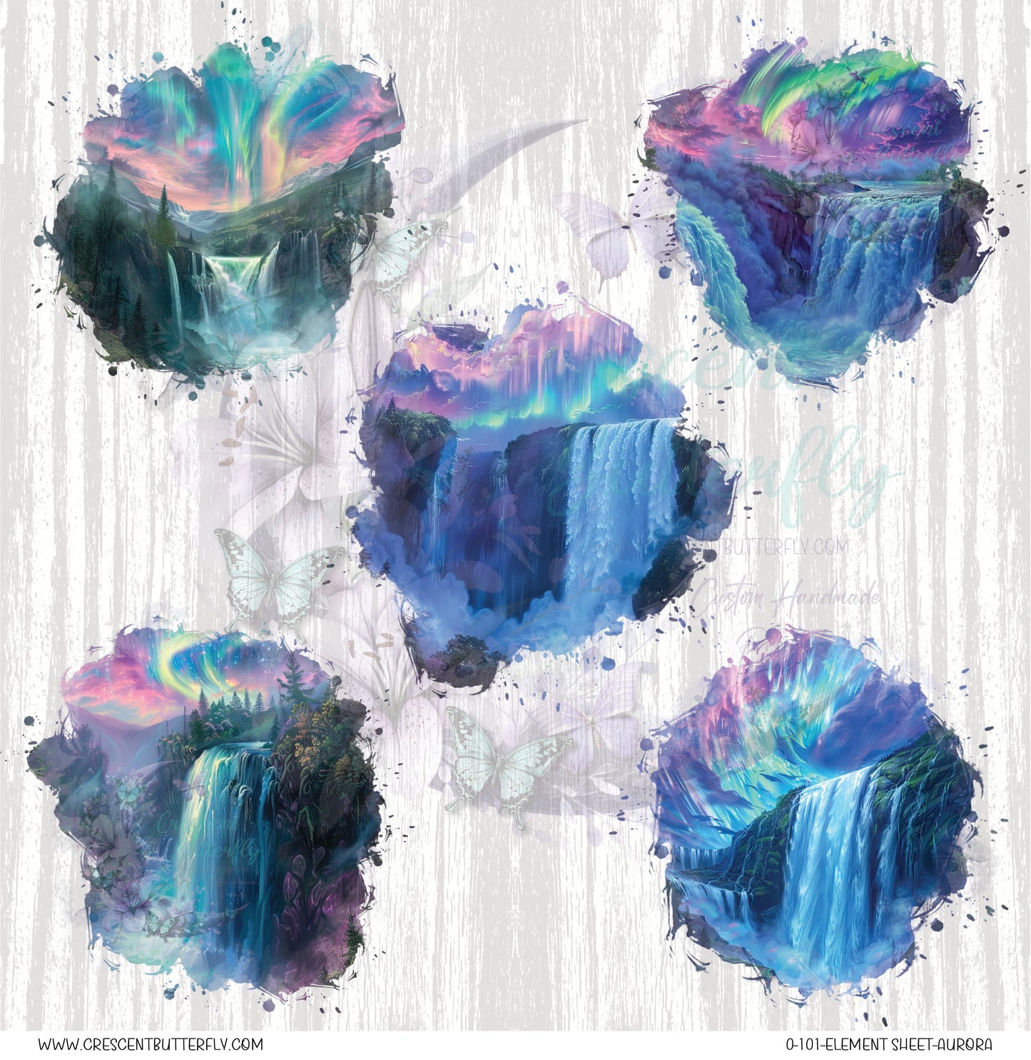 0-101-Element Sheet-Aurora UV DTF