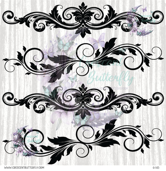 0-105 10x10 UV DTF Sheet