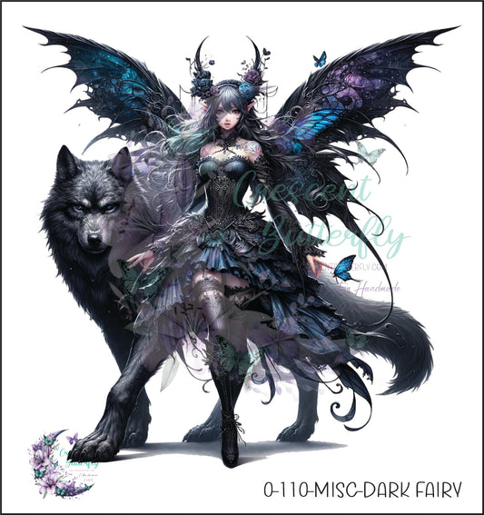 0-110-Misc-Dark Fairy UV DTF Decal