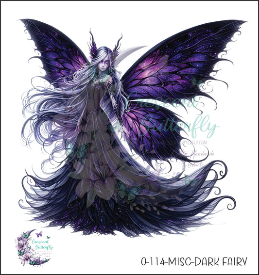 0-114-Misc-Dark Fairy UV DTF Decal