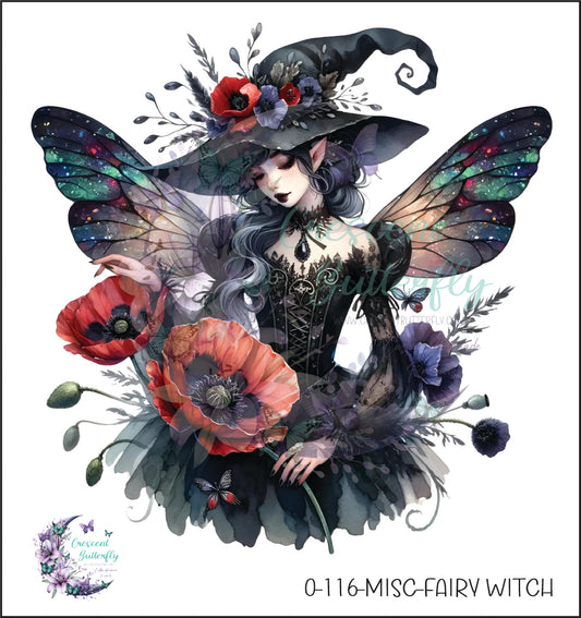 0-116-Misc-Fairy Witch UV DTF Decal