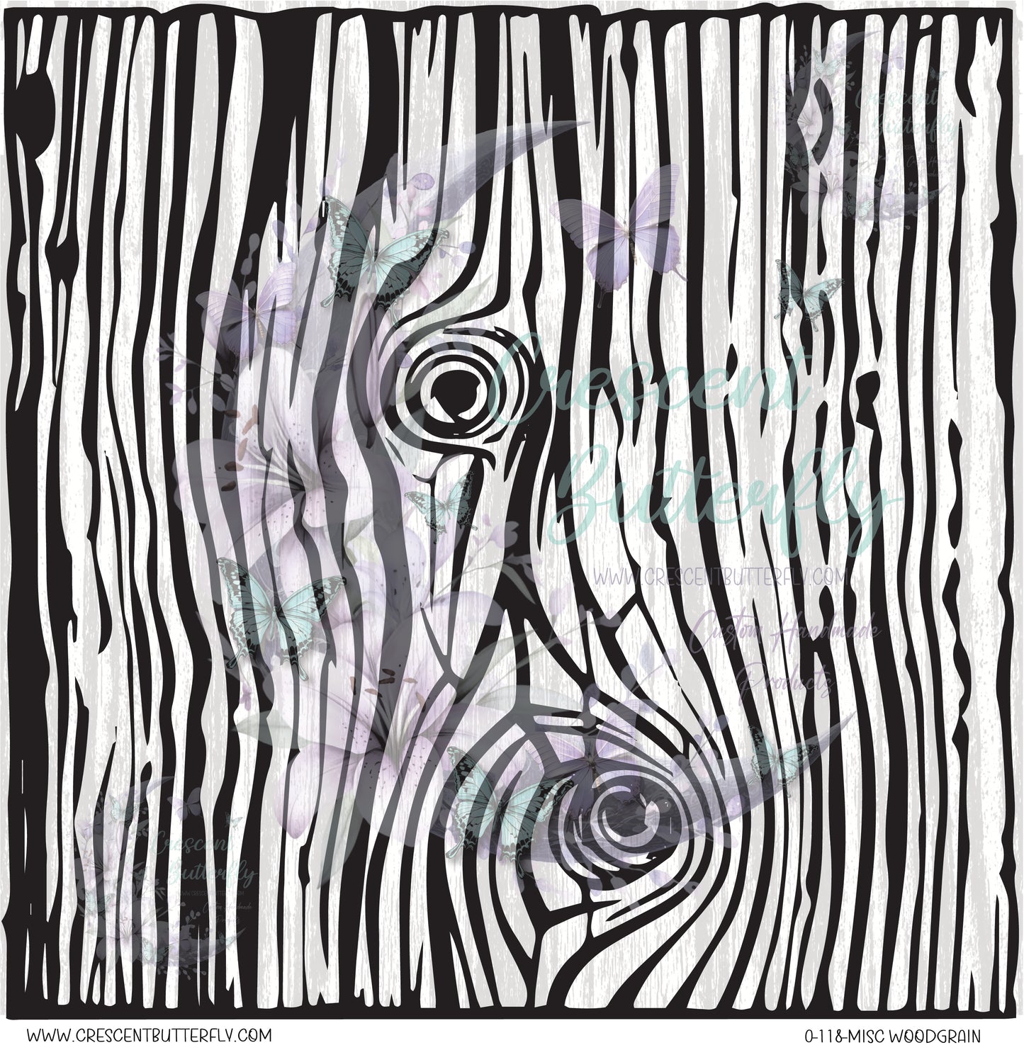 0-118-Misc Woodgrain 10x10 UV DTF Sheet