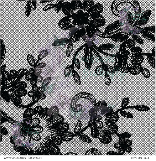 0-122-Misc Lace 10x10 UV DTF Sheet