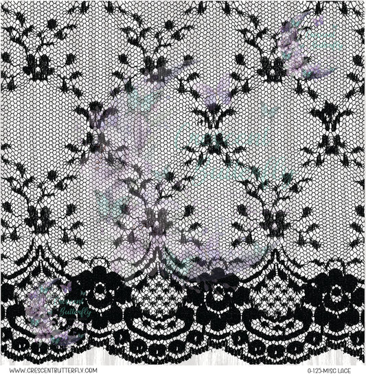 0-125-Misc Lace 10x10 UV DTF Sheet