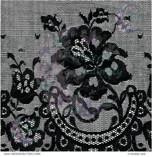 0-126-Misc Lace 10x10 UV DTF Sheet