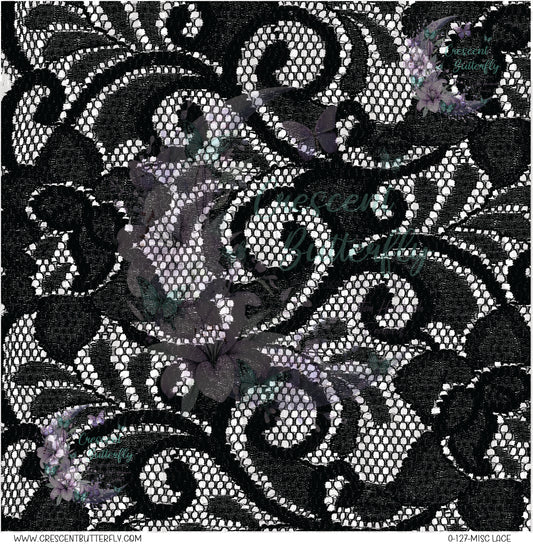 0-127-Misc Lace 10x10 UV DTF Sheet