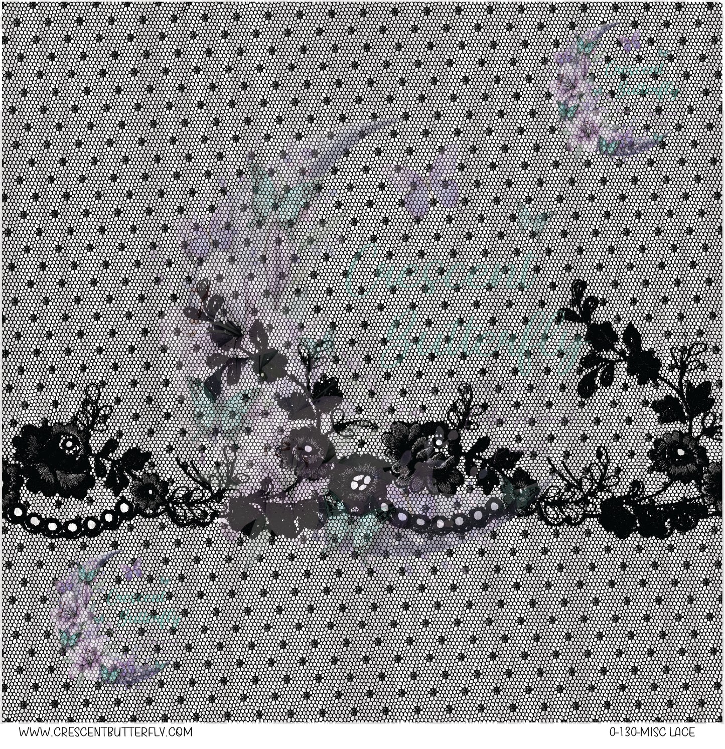 0-130-Misc Lace 10x10 UV DTF Sheet