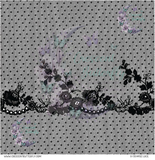 0-130-Misc Lace 10x10 UV DTF Sheet