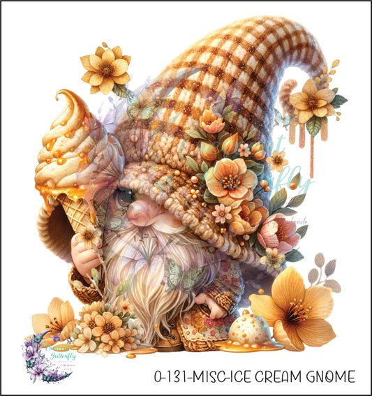 0-131-Misc-Ice Cream Gnome UV DTF Decal