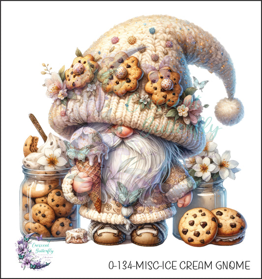 0-134-Misc-Ice Cream Gnome UV DTF Decal