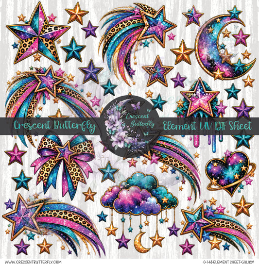 0-148-Element Sheet-Galaxy UV DTF