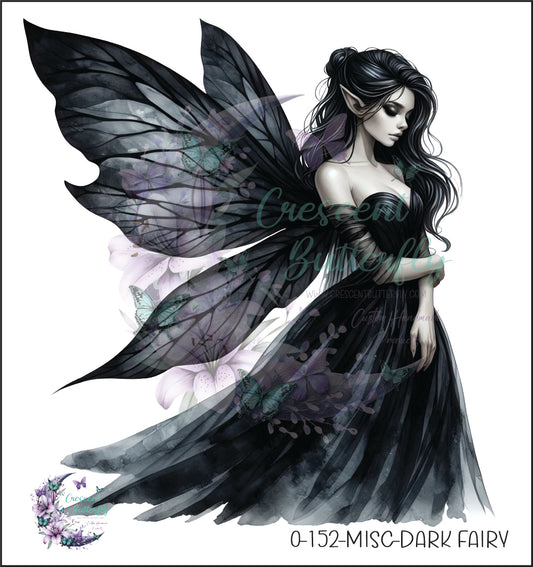 0-152-Misc-Dark Fairy UV DTF Decal
