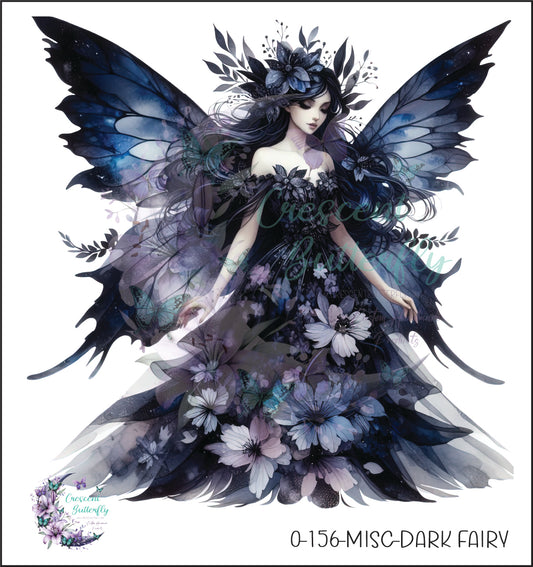 0-156-Misc-Dark Fairy UV DTF Decal