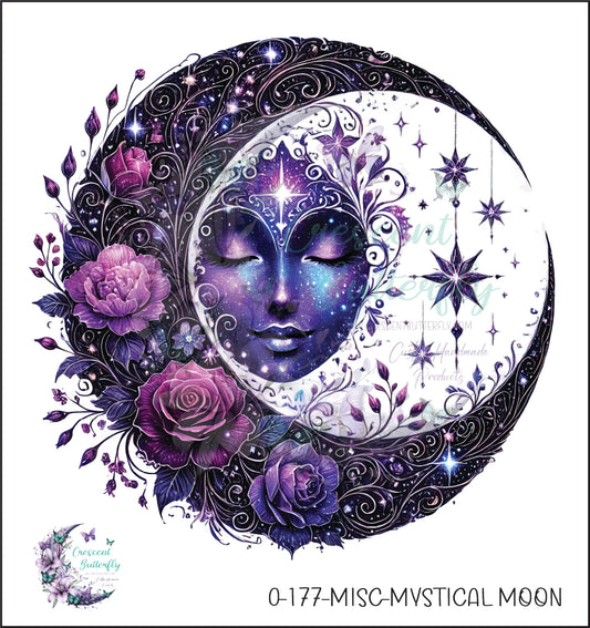 0-177-Misc-Mystical Moon UV DTF Decal