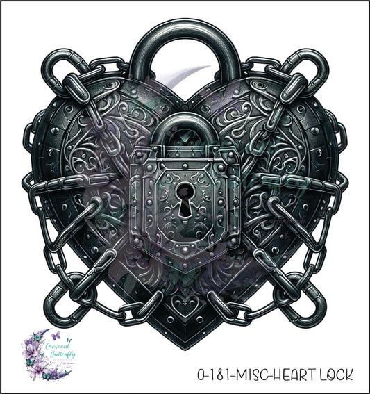 0-181-Misc-Heart Lock UV DTF Decal