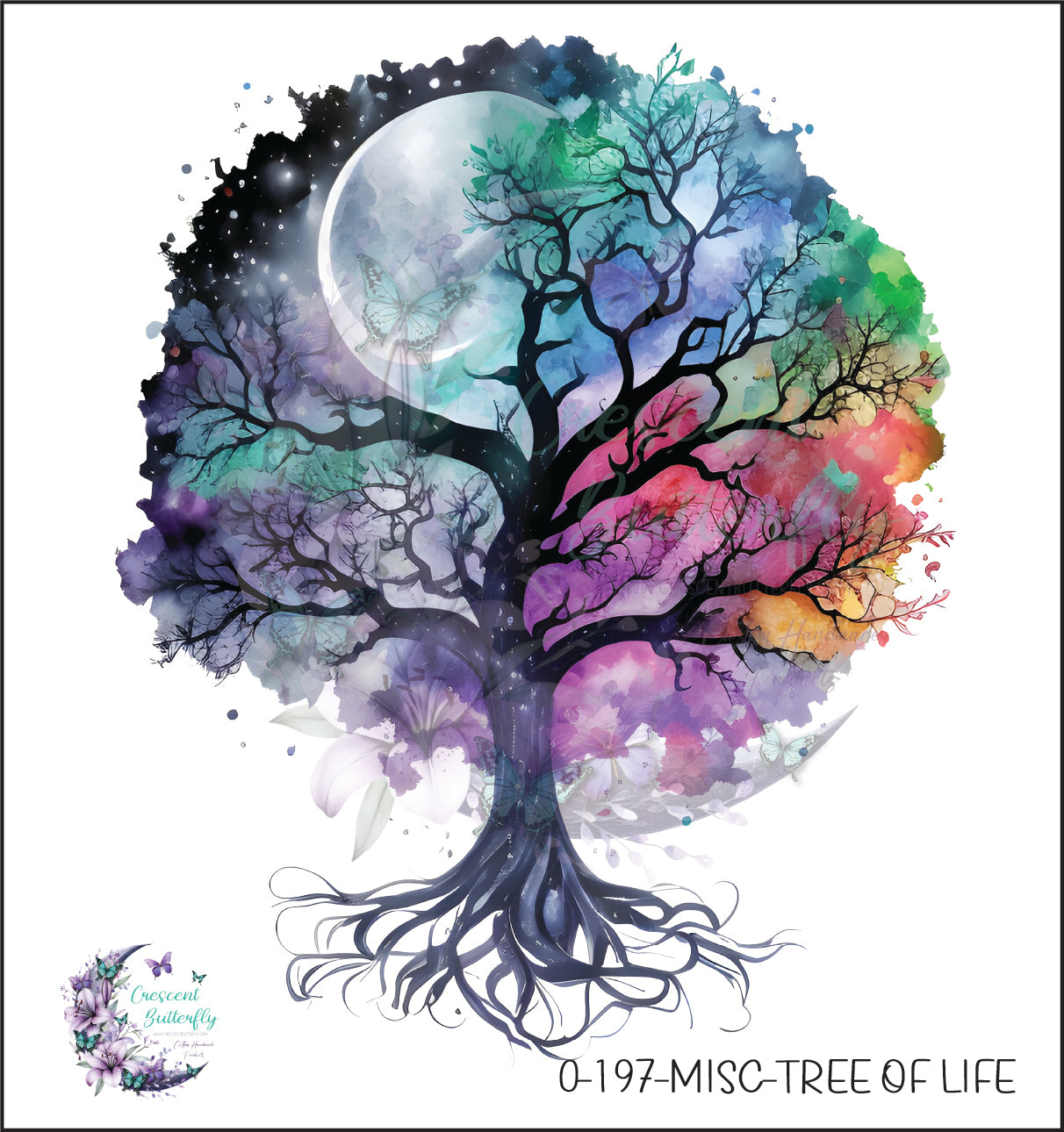 0-197-Misc-Tree Of Life UV DTF Decal