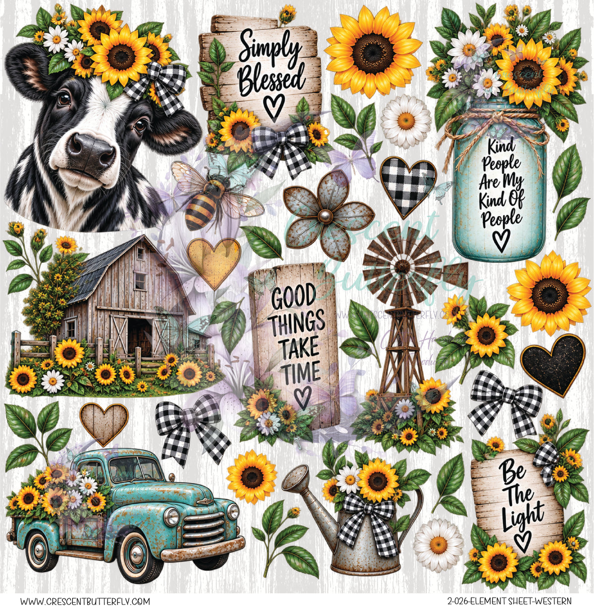 2-026-Element Sheet-Western UV DTF