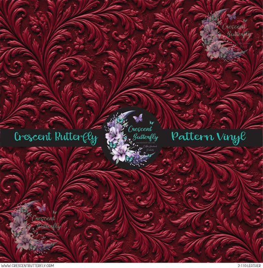 2-110-Leather Printed Vinyl Sheet/Wrap