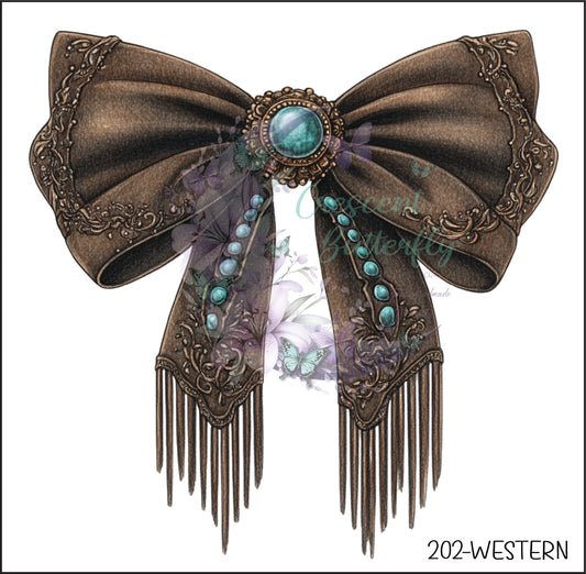 202-Western UV DTF Decal