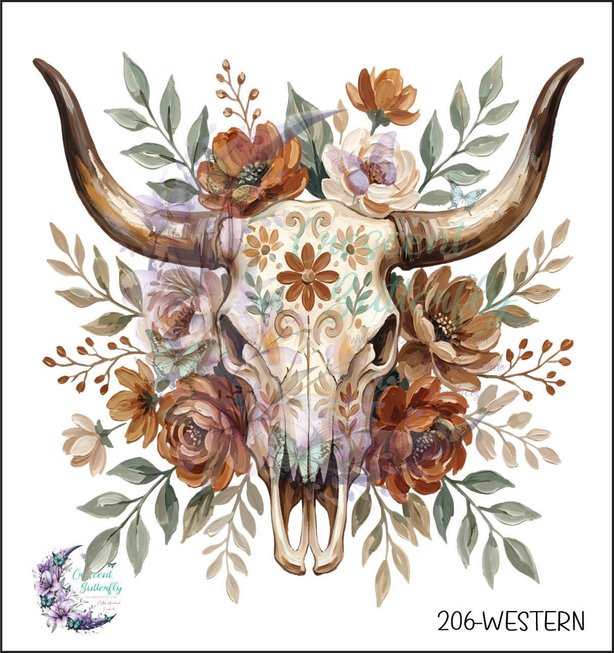 206-Western UV DTF Decal